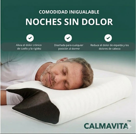 CerviCalm-Almohada Cervical Ergonómica